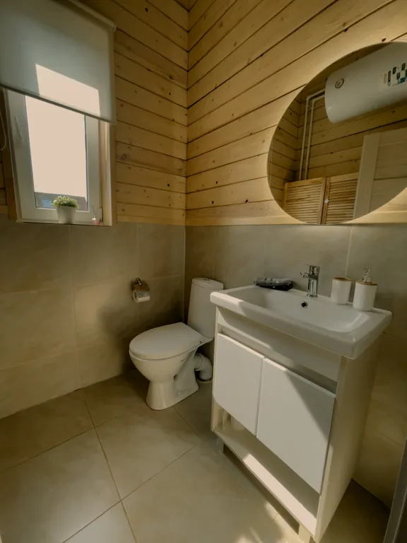 Коттедж Уютный домик с баней и купелью рядом с городом — Санкт-Петербург