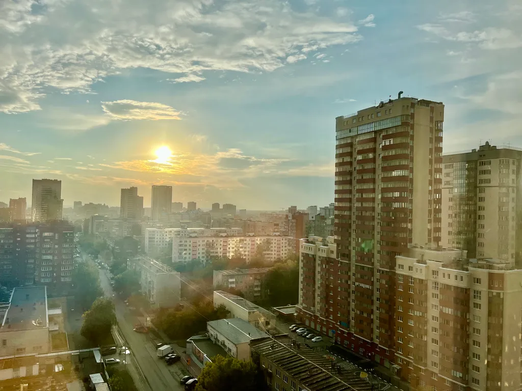 Квартира Апартаменты люкс с видом на город. — Новосибирск