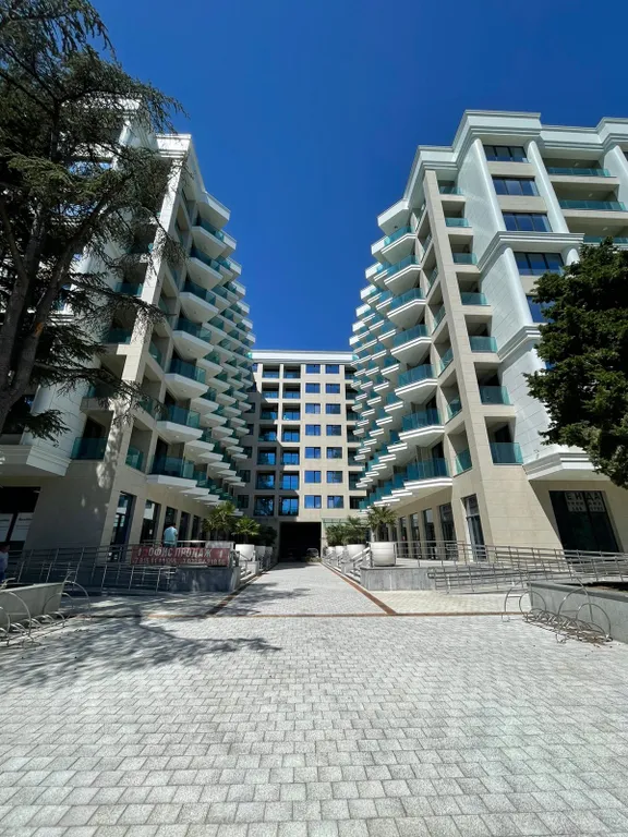 Апартаменты в Скай Плаза у моря с двумя террасами