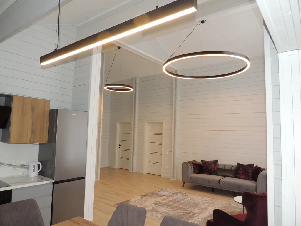 Villavgosti новый дом для отдыха с современным интерьером