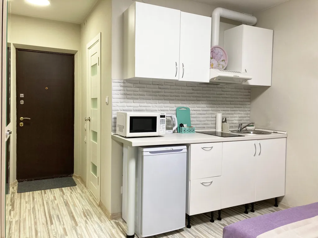 Уютная студия в новом ЖК у озера