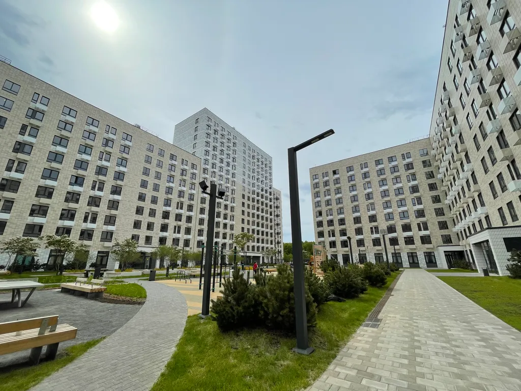 Квартира Квартира Уютная евродвушка у метро Филатов луг — Москва