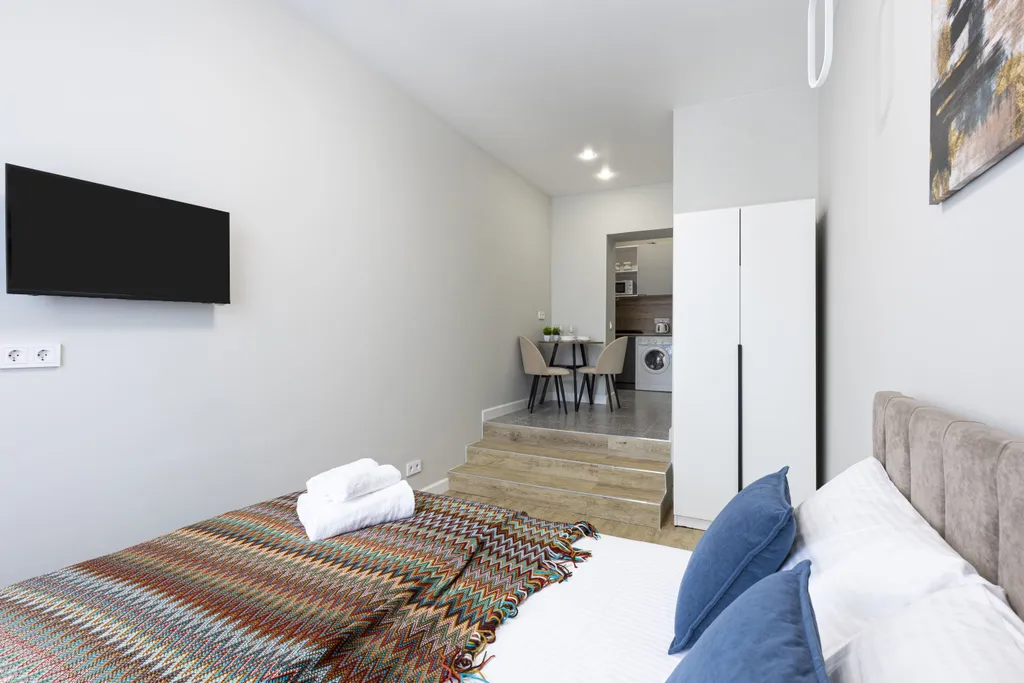 Квартира Квартира Дизайнерская студия у метро — Москва