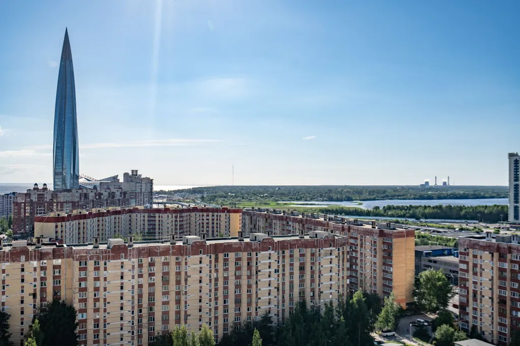 Квартира Квартира с прекрасным видом на Лахту-центр — Санкт-Петербург