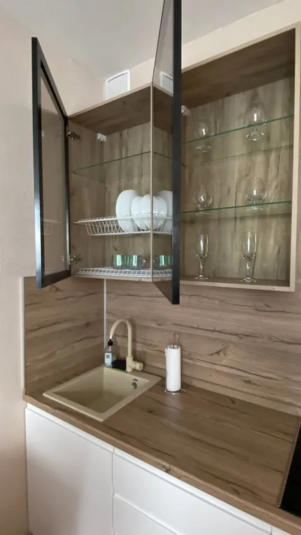 Стильная квартира-студия с шикарным видом