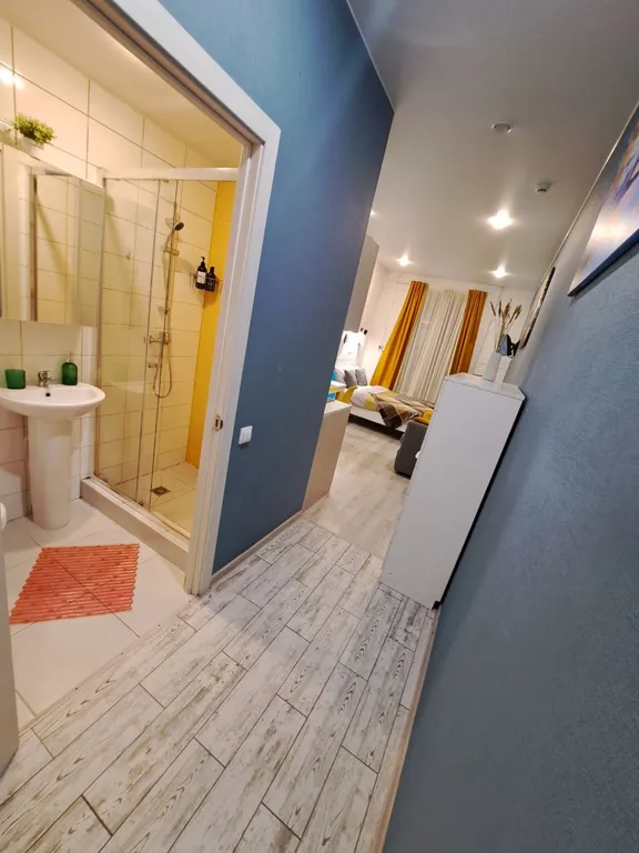 Уютная квартира-студия в центре с бесплатной парковкой