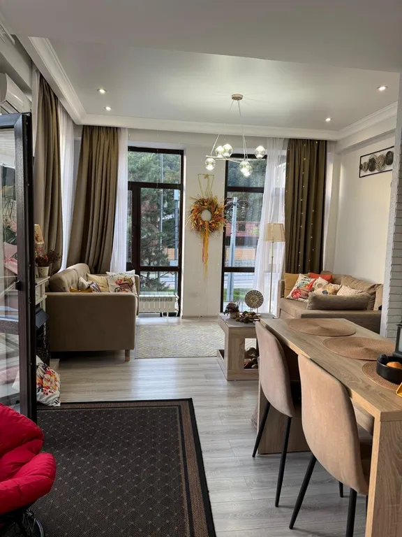 Солнечная стильная студия в горах Красной Поляны