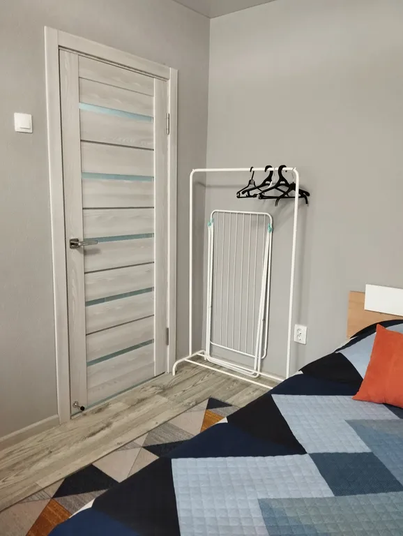 Яркая оранжевая квартира