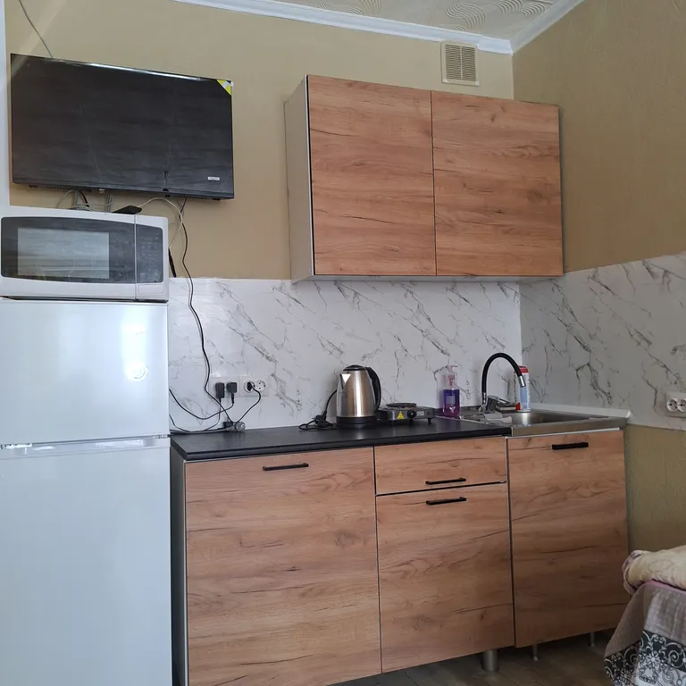 Уютная 1 комнатная квартира в хороший район города 5 спальных места