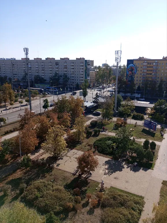 Квартира с видом на центр города