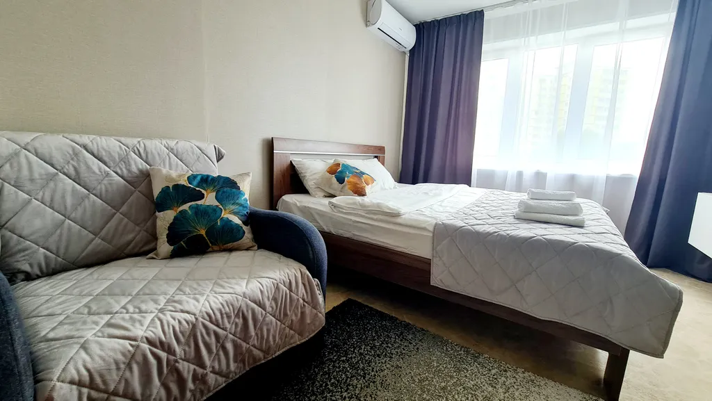 Уютная студия с видом на море