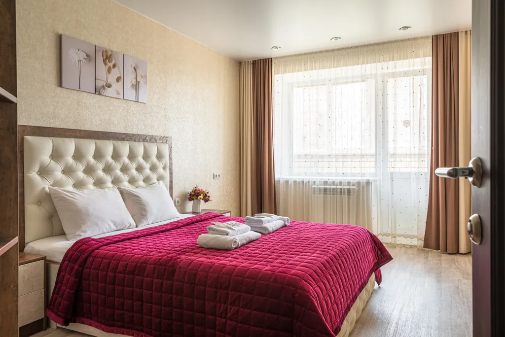 Уютная в центре, 3 тв, кондиционер, гостиничный сервис бесконтактно