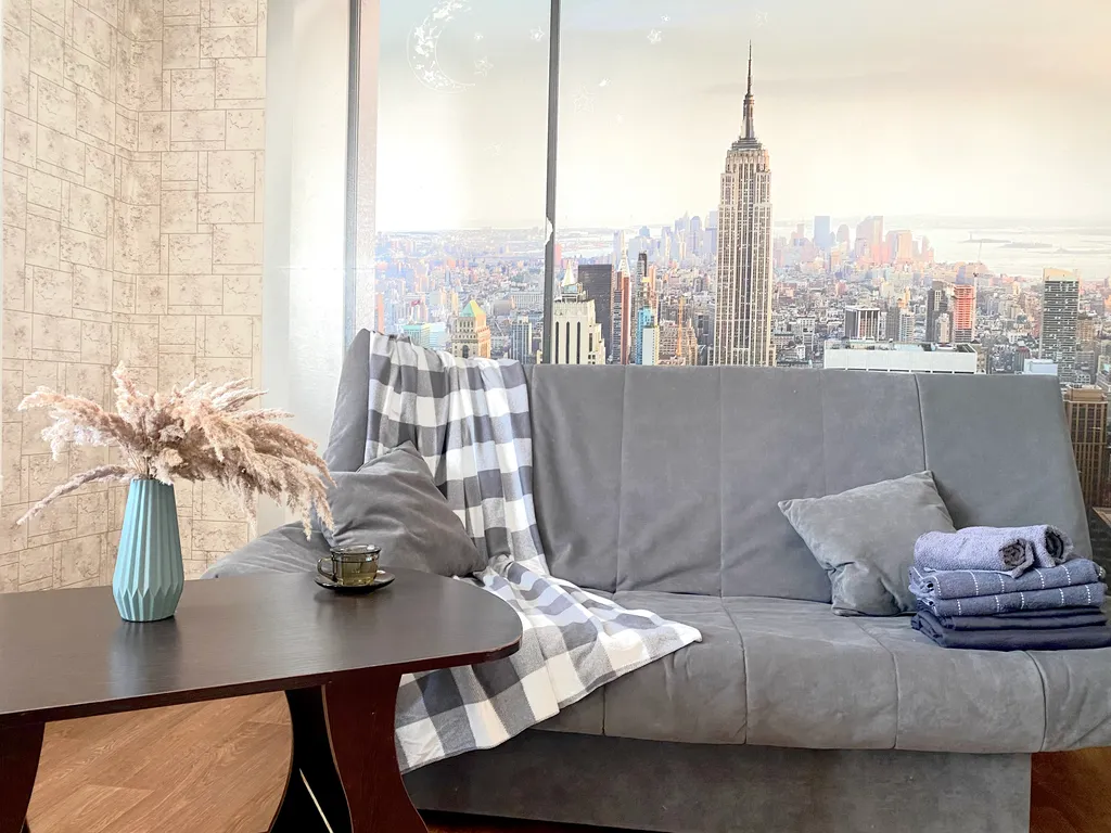 Апартамент c шикарным видом на город