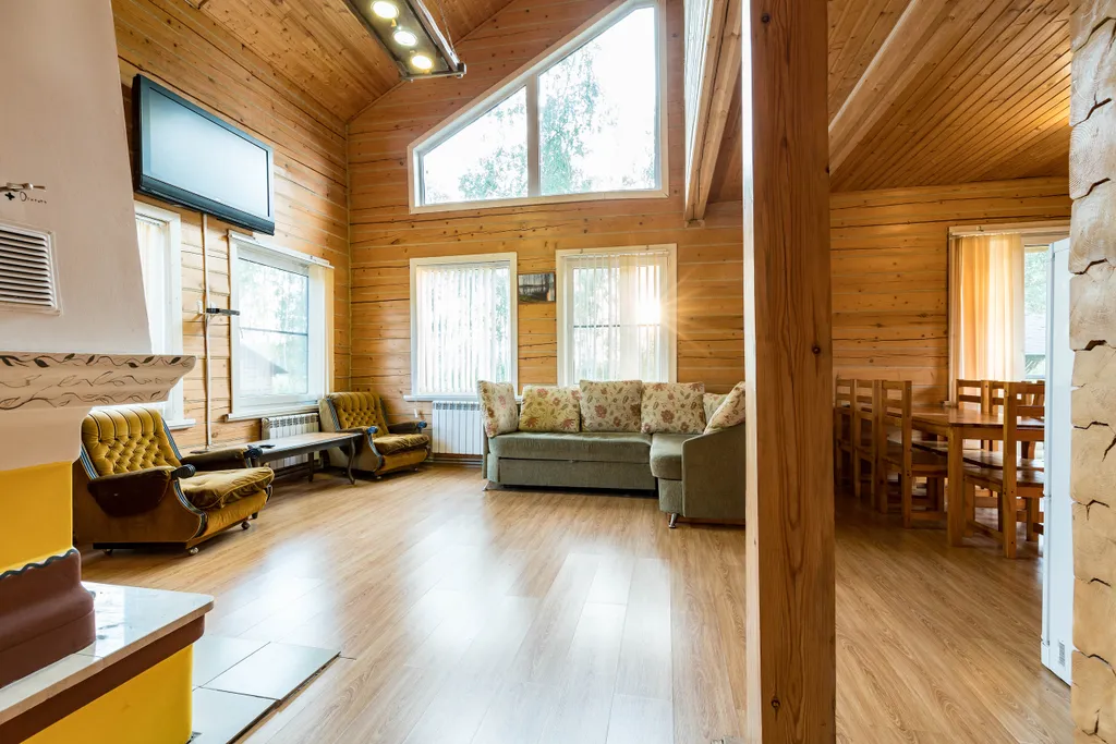 Коттедж Комфортабельный коттедж с сауной — Беличье