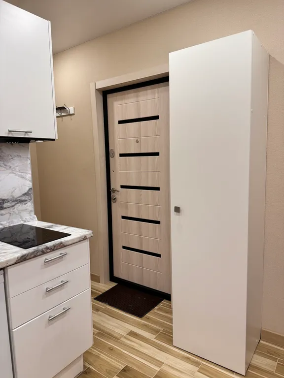 Уютная студия с двуспальной кроватью в Люберцах