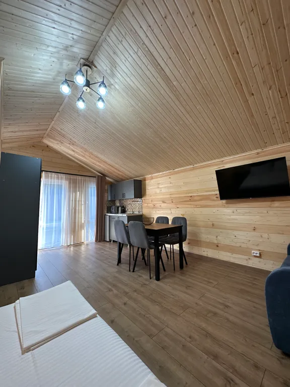 Коттедж 25 кв/м с кухонным модулем