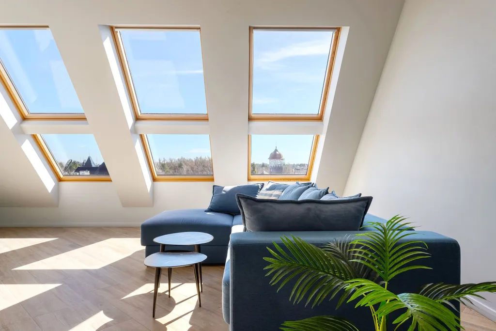 Мaнсaрдная квартира евpопeйскoгo урoвня