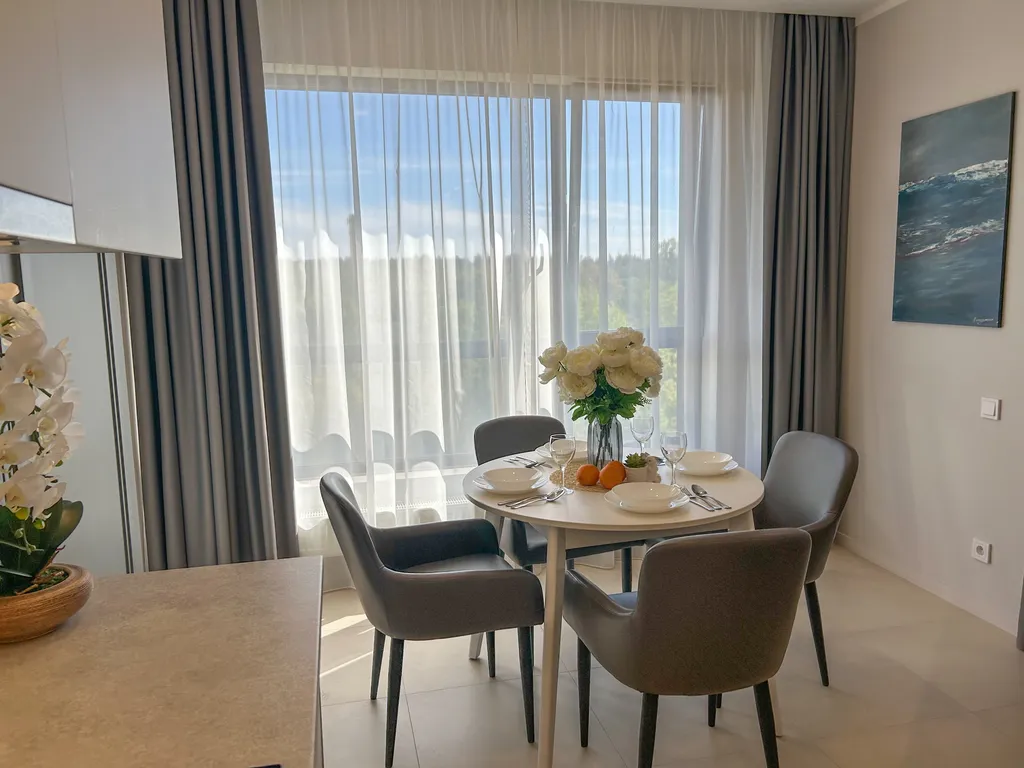 Сан Сити  2 с одной спальней в здании с Baltik spa, на 7 этаже