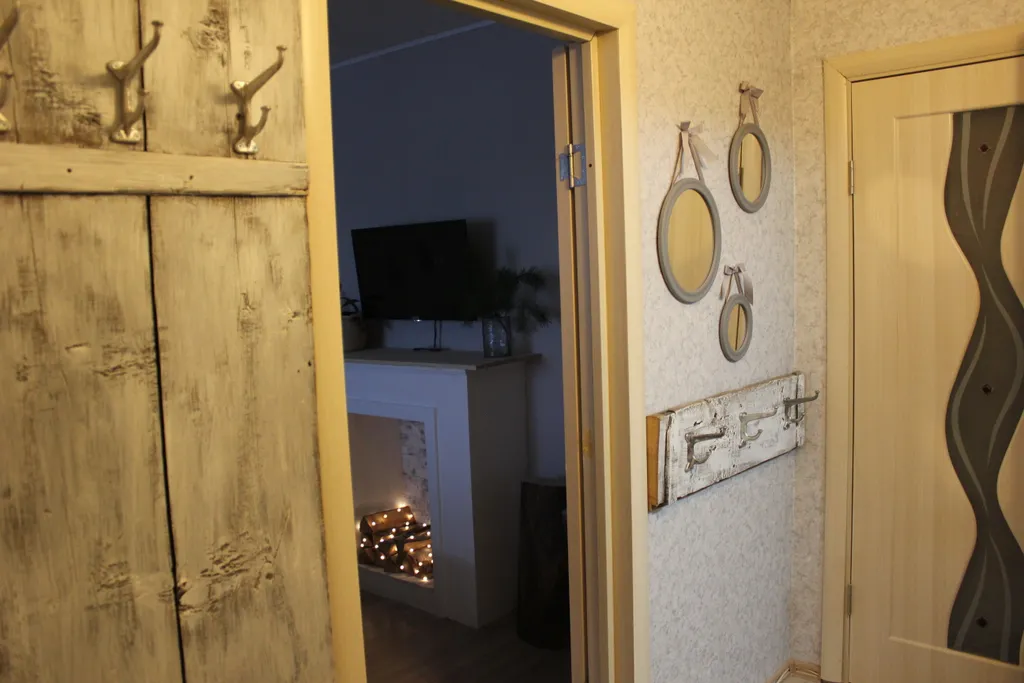 Уютная квартира с камином