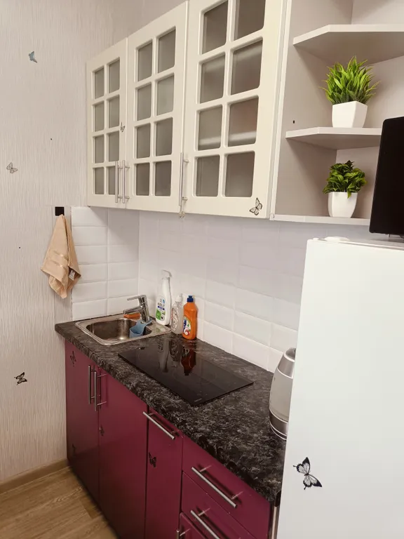 Уютная студия с балконом у Аграрного университета и метро