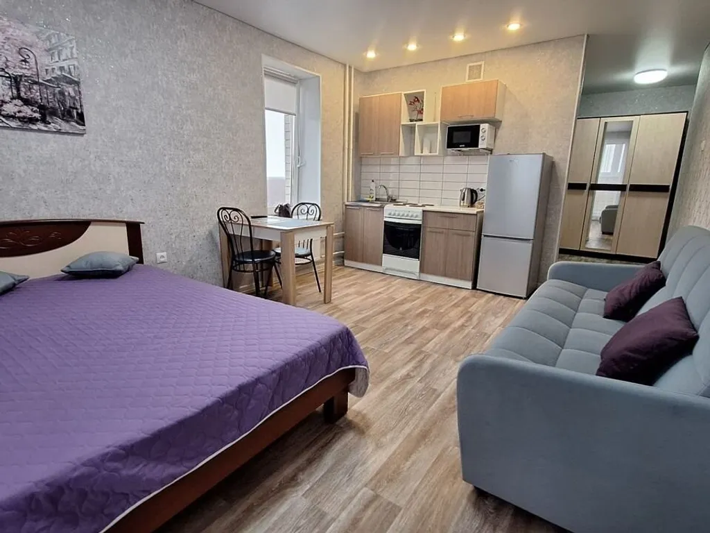 Уютная студия возле Ленты с шикарными видом на город