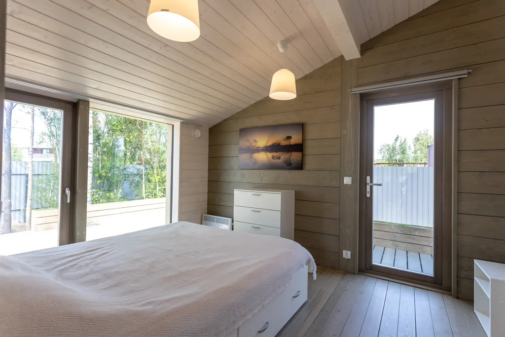 Дом стандарт c баней-бочкой