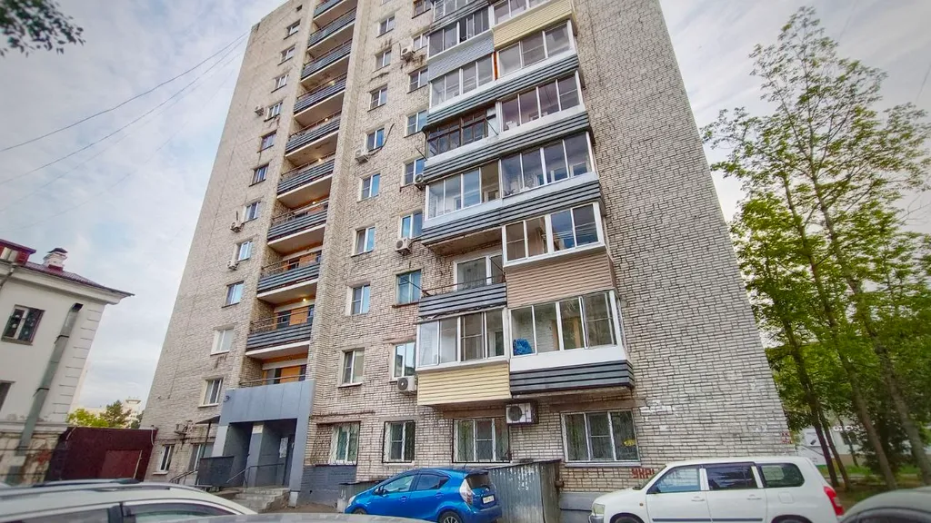 Квартира в центре с видом на город 12 этаж