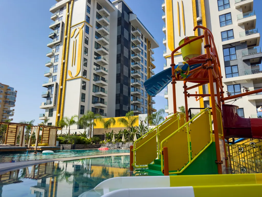 Cebeci на 1 береговой линии с панорамным видом на море