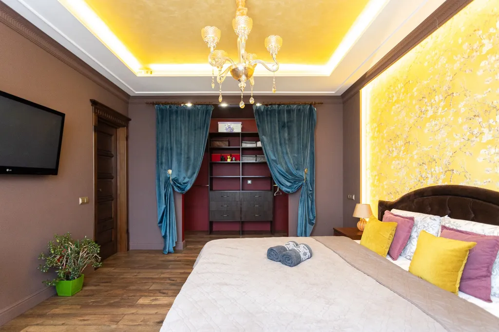 Квартира Квартира Уютная евро трешка в стиле барроко — Калининград