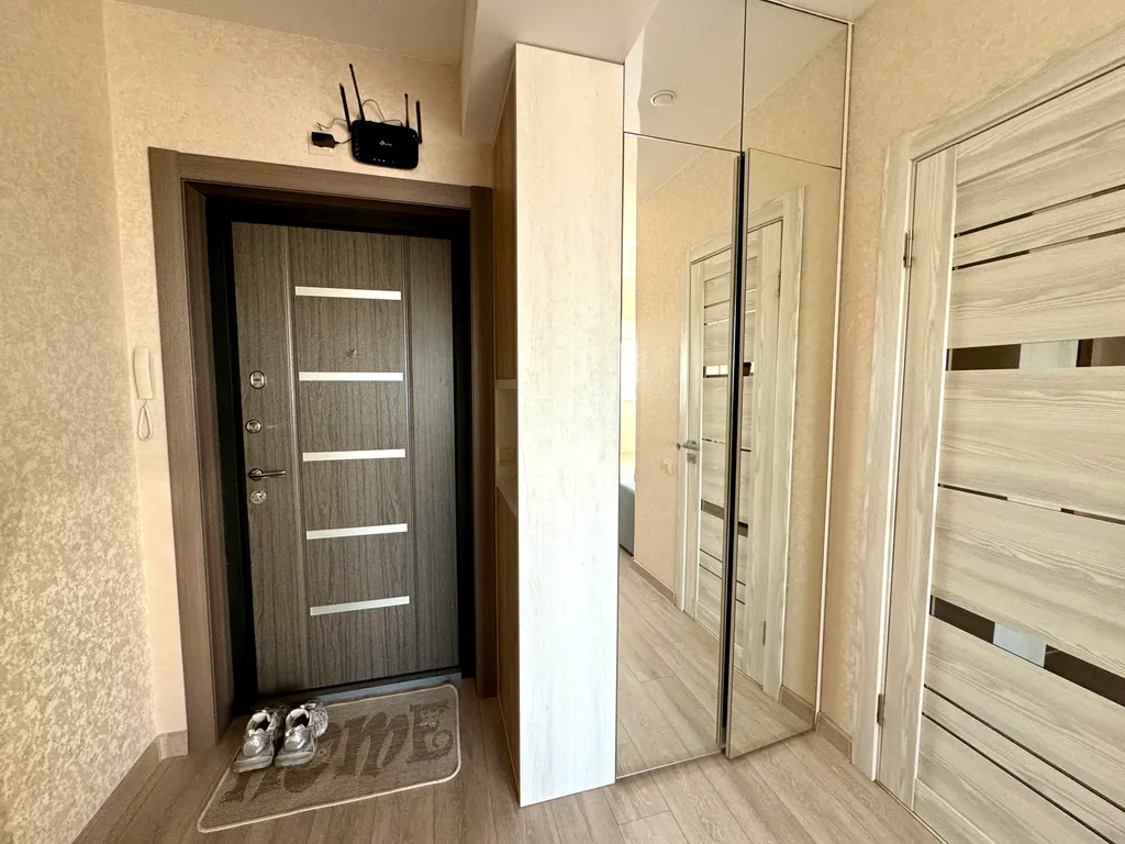 Светлая уютная евро двушка с красивым видом на закат