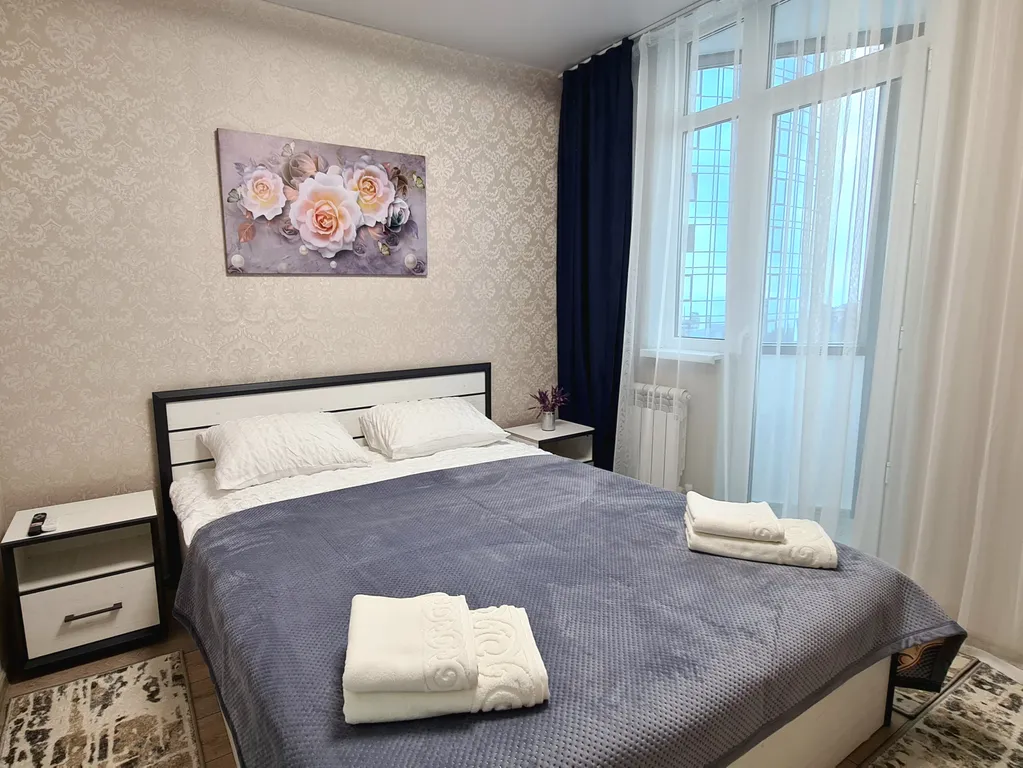 Квартира Двухкомнатная квартира с видом на море. — Адлер