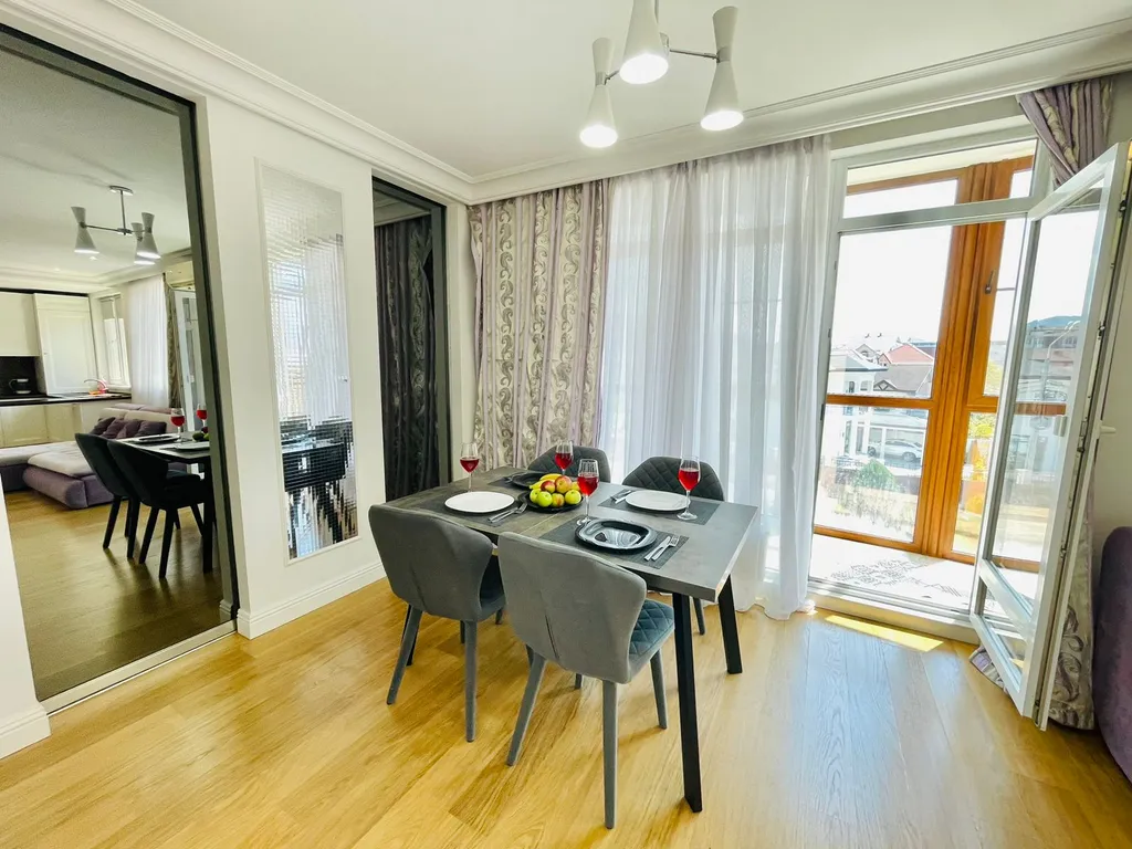 Квартира Квартира Mirror Apartment in Olympic Park — Сириус