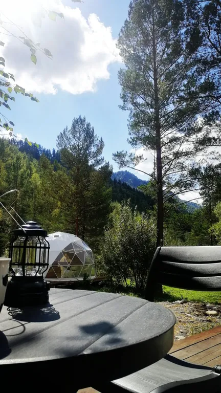 Коттедж Шатер купольный в горах — аренда посуточно в Чемал