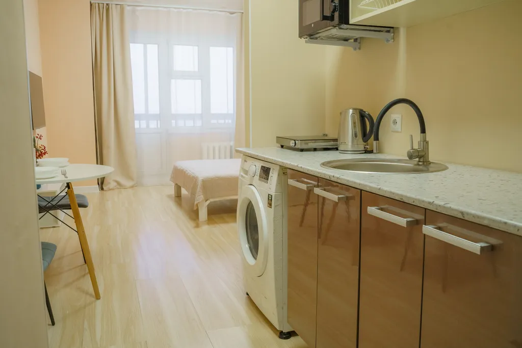 Студия в 250 метрах от Столичного рынка