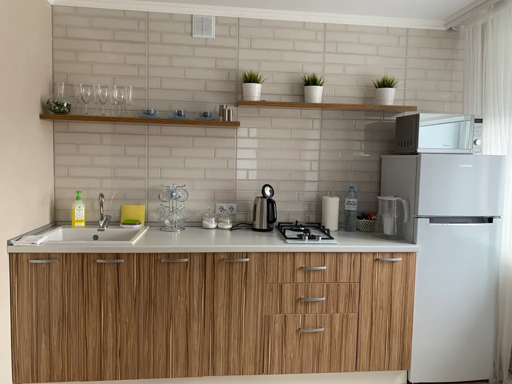 Современная квартира-студия в центре города рядом с ТЦ Восход