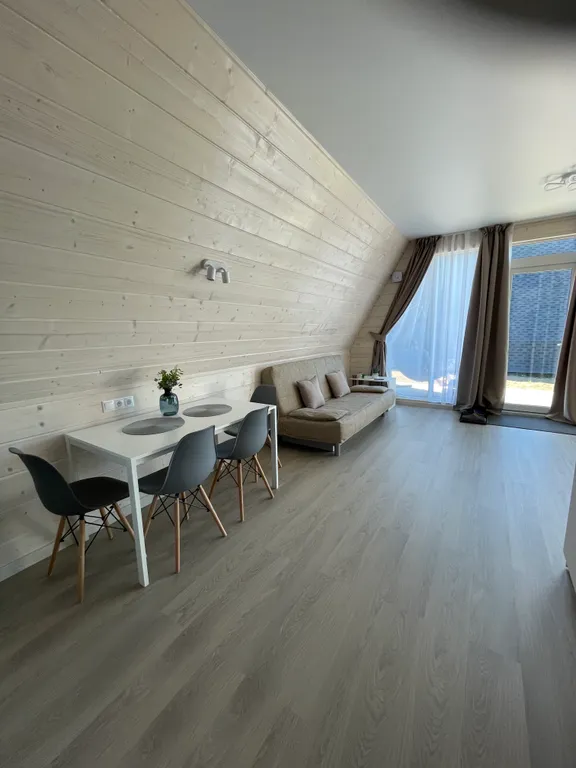 Коттедж Уютный дом аттик А-фрейм у Снетковского озера — Ларионово