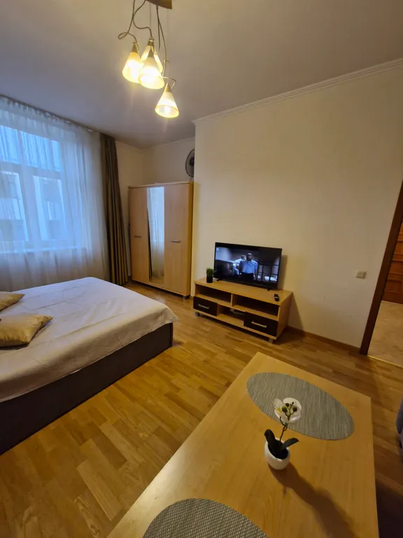 Уютная 1-комн.квартира в центре Риги, ул.Лачплеша, 5 этаж без лифта