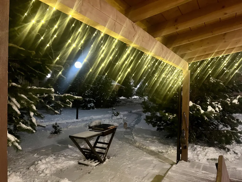 Трёхкомнатный коттедж в лесу у пруда