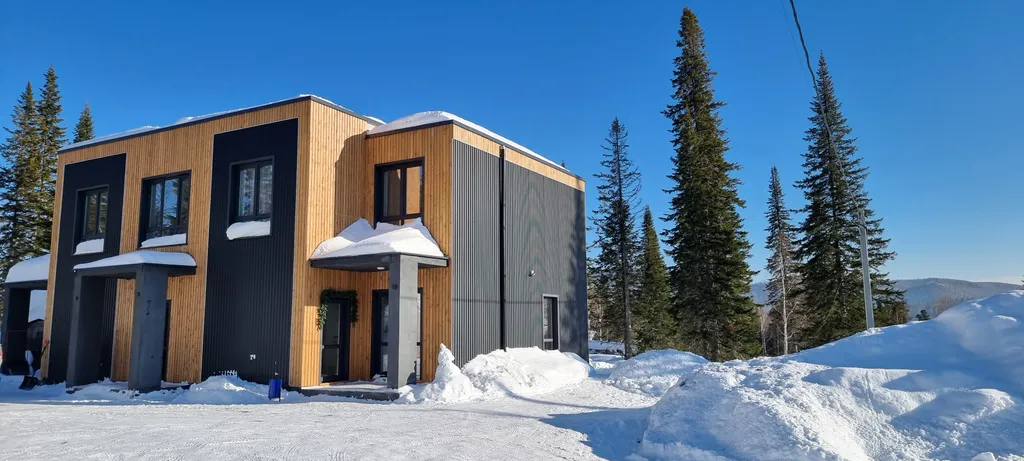 Коттедж Таунхаус с видом на гору Зелёная — аренда посуточно в Шерегеш