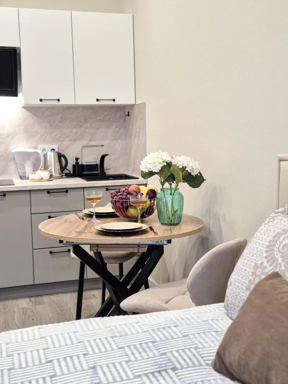 Апартаменты с видом на море, лес и горы