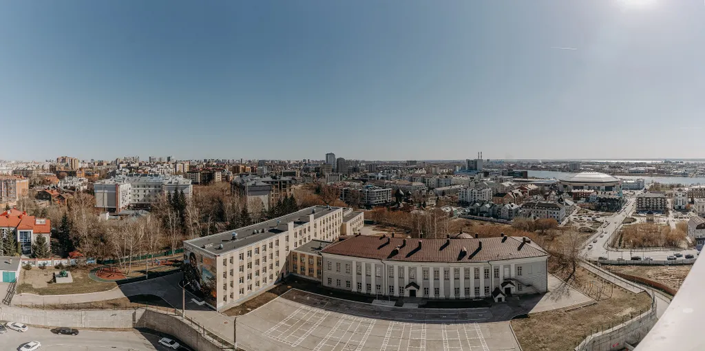 Квартира Уютная квартира в центре в ЖК Кловер Хаус с видом на Театр Кукол — Казань