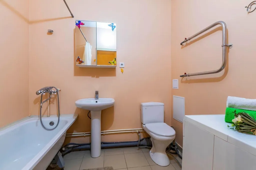 Студия с лоджией для 4-х гостей