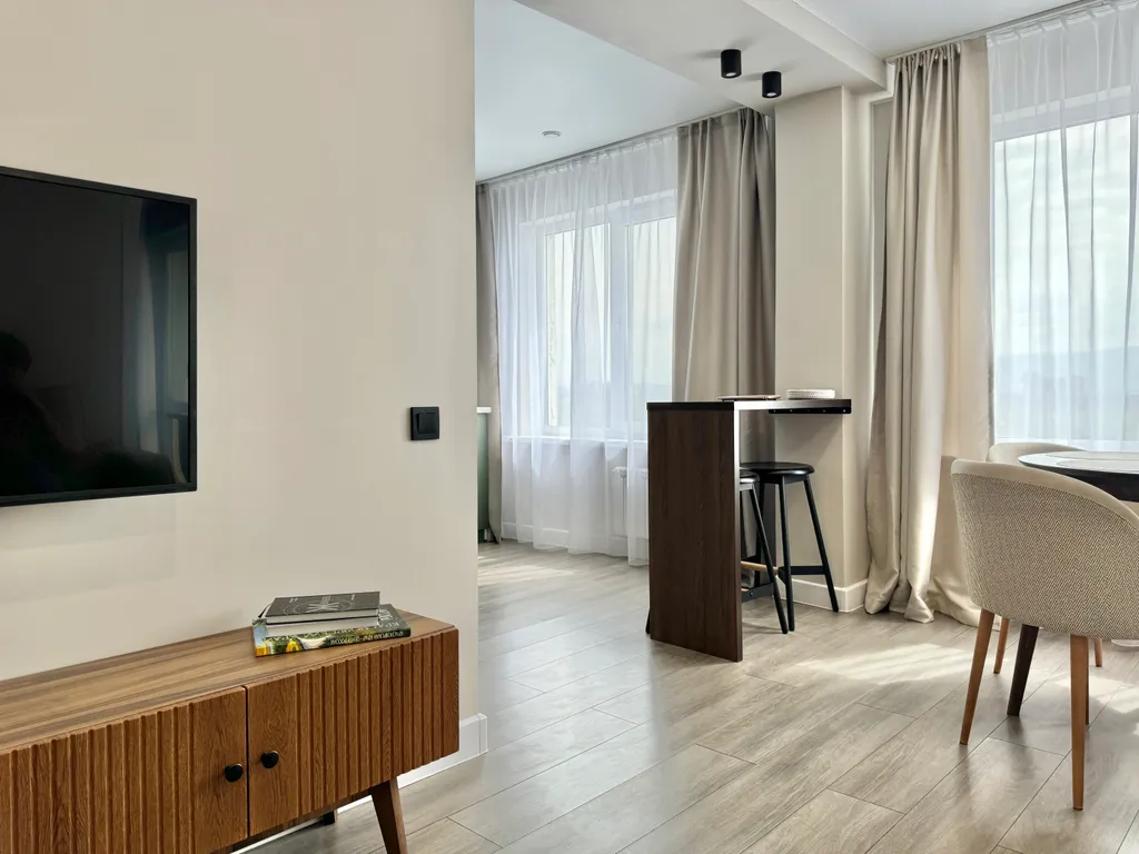 Уютная квартира с шикарным панорамным видом на Енисей