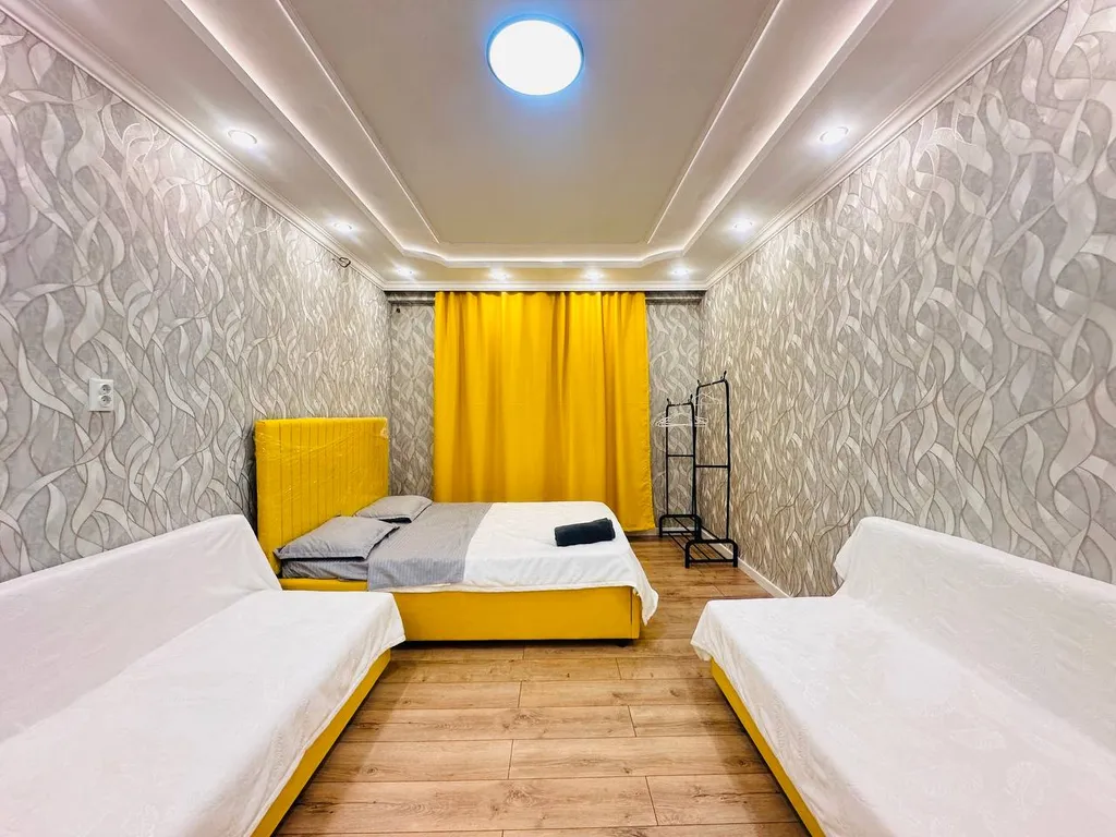 Квартира Уют для большой семьи рядом с автовокзалом и озером Сайран — аренда посуточно в Алматы