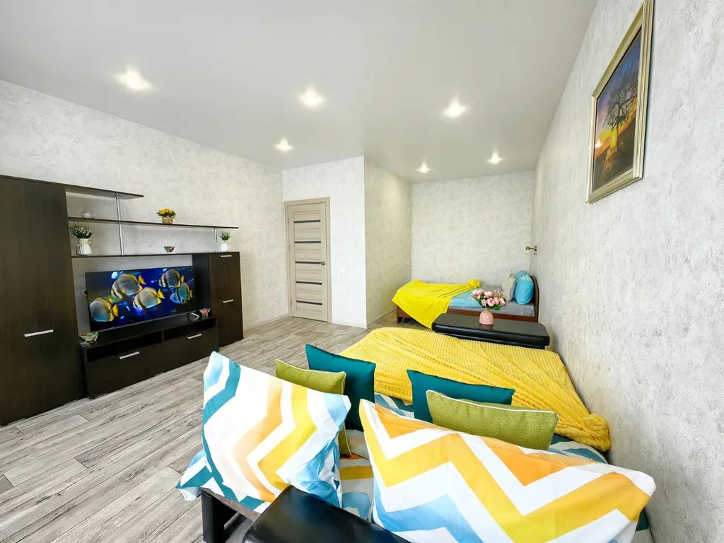 Активный отдых и комфорт: 1-комнатная квартира в 5 минутах от парка