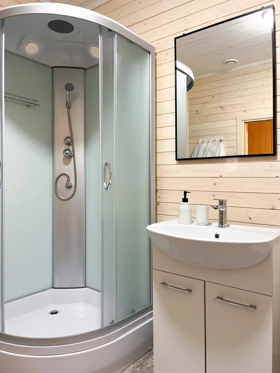 Коттедж Сканди дом с фотозонами и сауной у залива — Санкт-Петербург