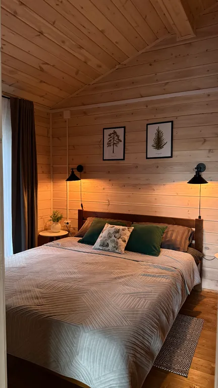 Барнхаус с панорамными окнами Campbin