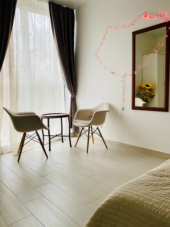 Апартаменты "Адам и Ева" с видом на озеро