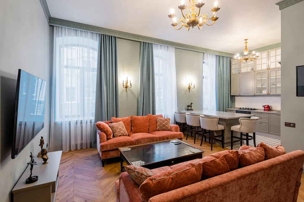 Новая квартира с дизайнерский ремонтом