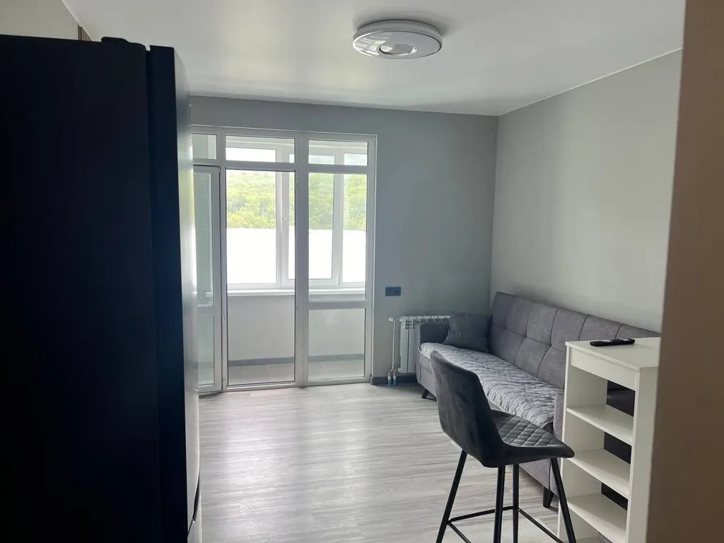 Квартира Уютная студия в Южно-Сахалинске с видом на горы — аренда посуточно в Южно-Сахалинск